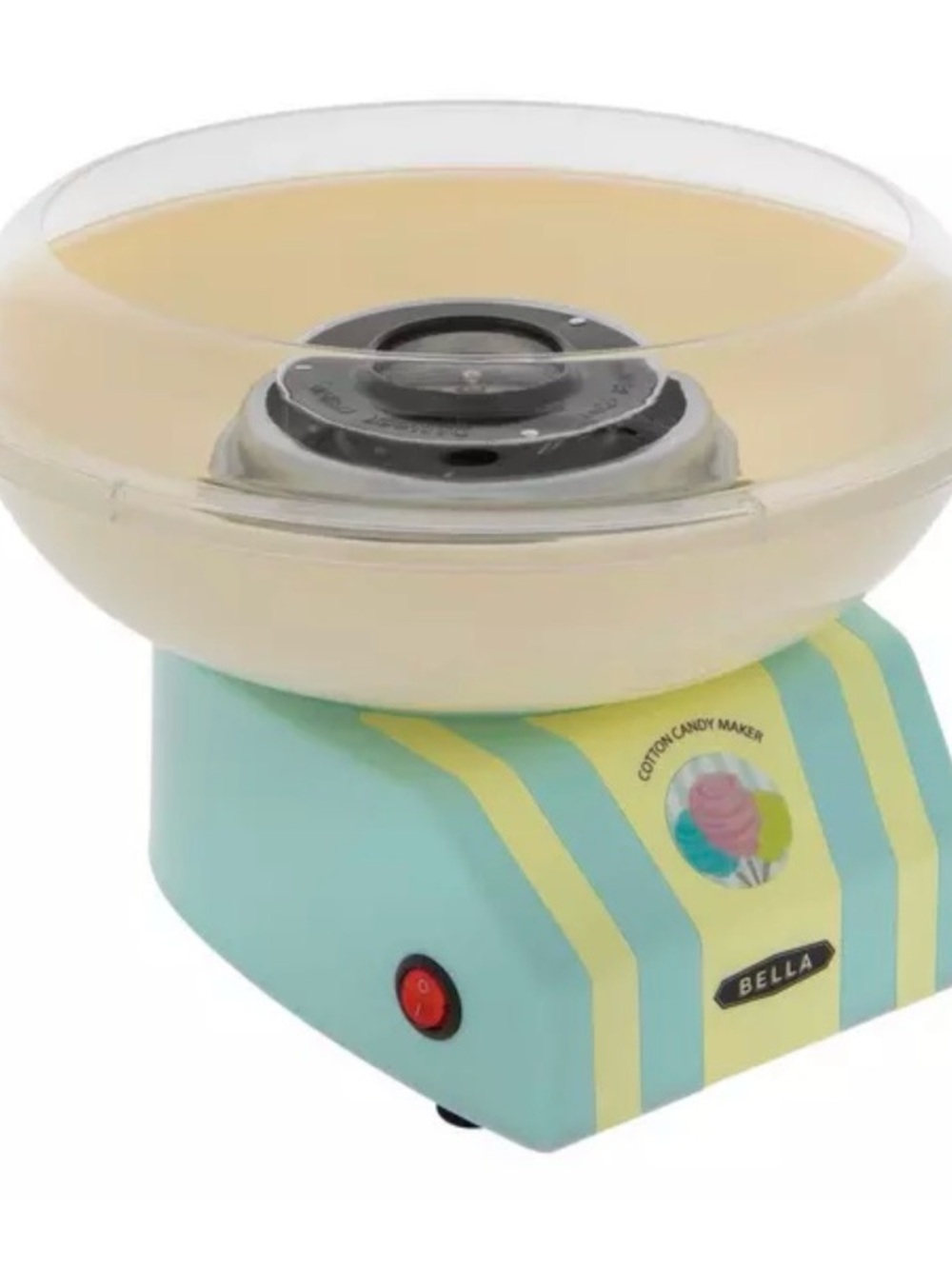 Abella Kids Cotton Candy Maker - Mint and Yellow